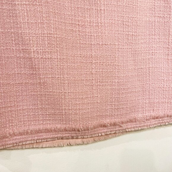 New Tory Burch Wool Blend Boucle Tweed Mini Skirt Pink 4, Small - Picture 5 of 7